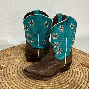 Veretta Toddler Floral Cowgirl Boots